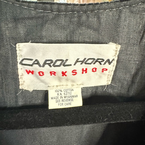 VTG Carol Horn Embroidered Vest - Picture 5 of 7
